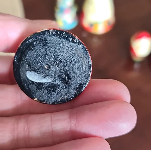 Hand painted vintage Russian collection of Christmas decor - Picture 9 of 11